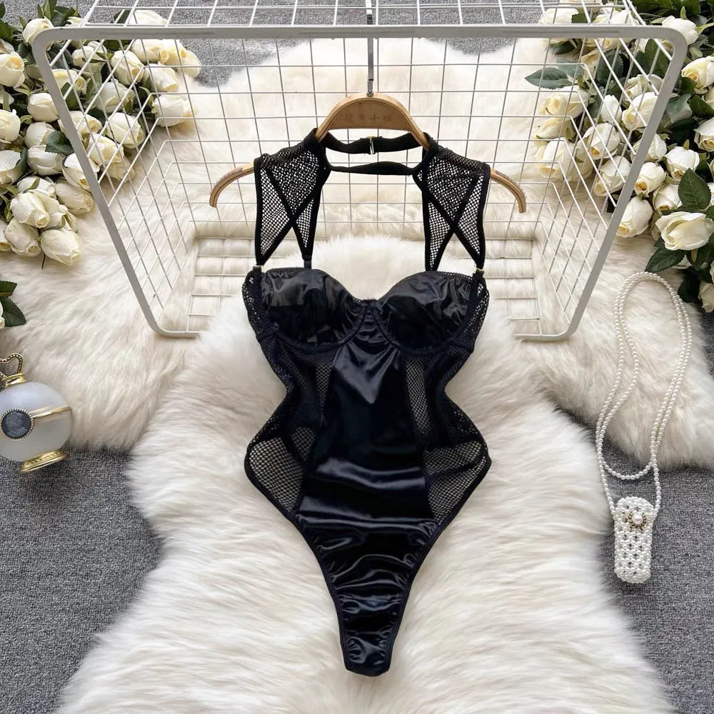 Satin Bodysuit Named Veronica