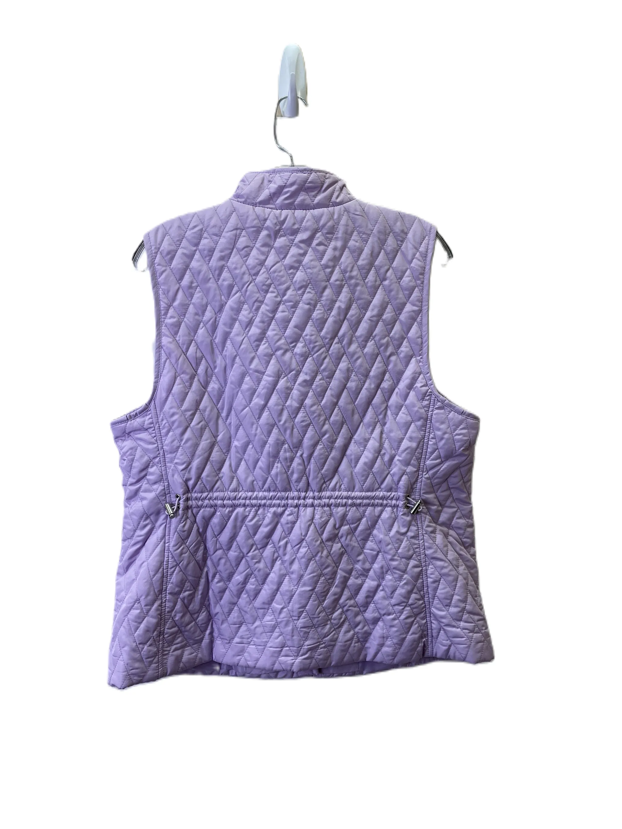 Croft And Barrow Purple Puffer Vest