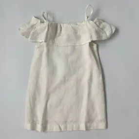 Brand New 6-12 Months White Linen Dress: Belle Enfant