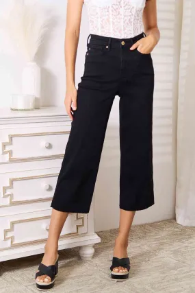 Full Size Wide Leg High Waist Jeans