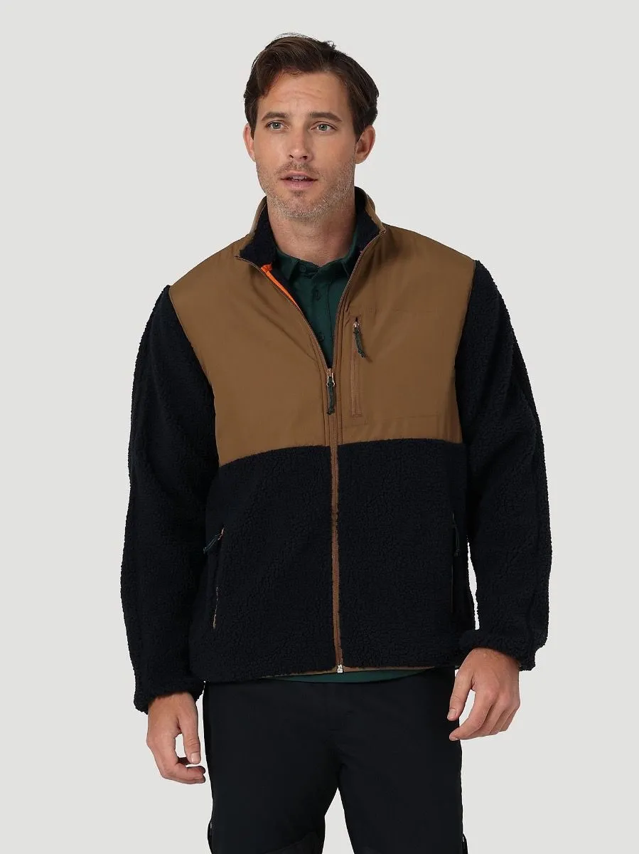 Wrangler FZ Camp Dark Sapphire Fleece Jacket