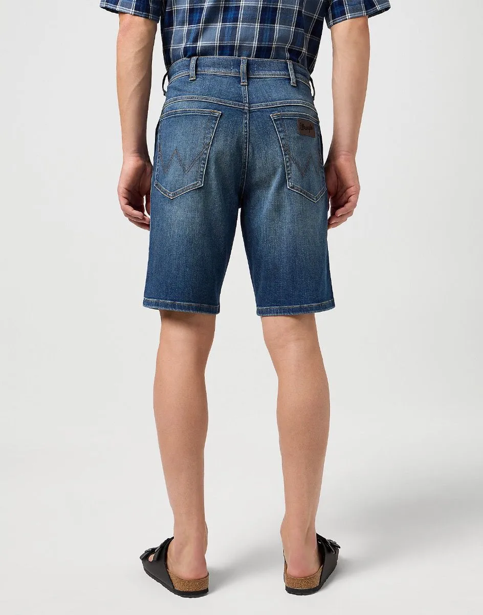 Wrangler Texas Stretch Denim Shorts - Hare