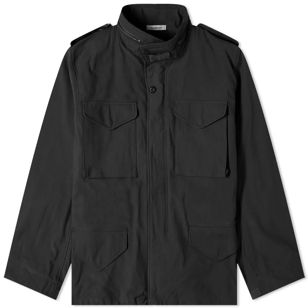 WTAPS 65 Black Satin Jacket